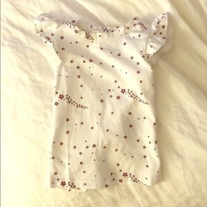 Ice cream castles girls pink shooting star shirt